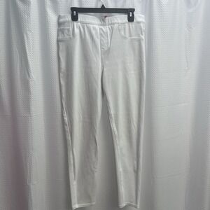 Spanx White Jeanish Tapered Ankle Pant XL Comfort Stretch